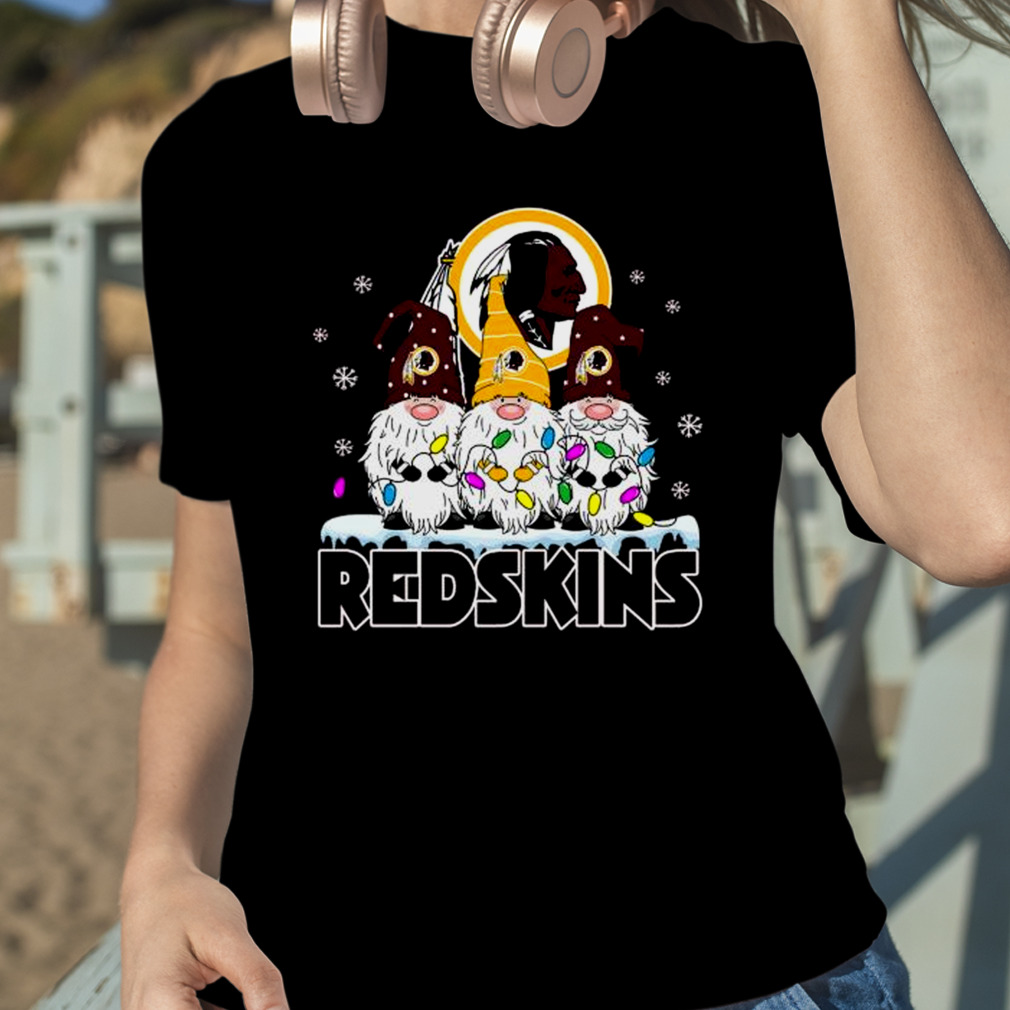 Washington Redskins Football Gnomes Christmas 2023 Shirt