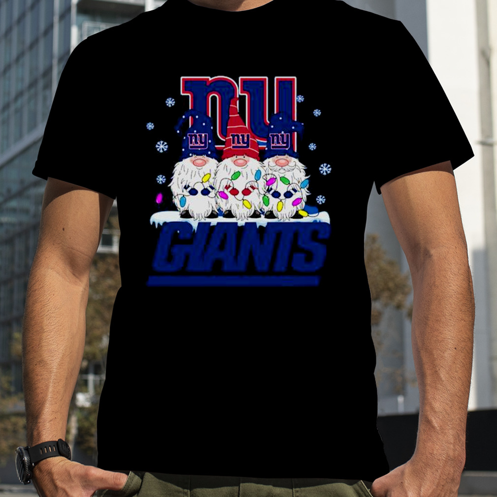 NY Giants The Gnomes Christmas 2023 T Shirt, hoodie, sweater, long