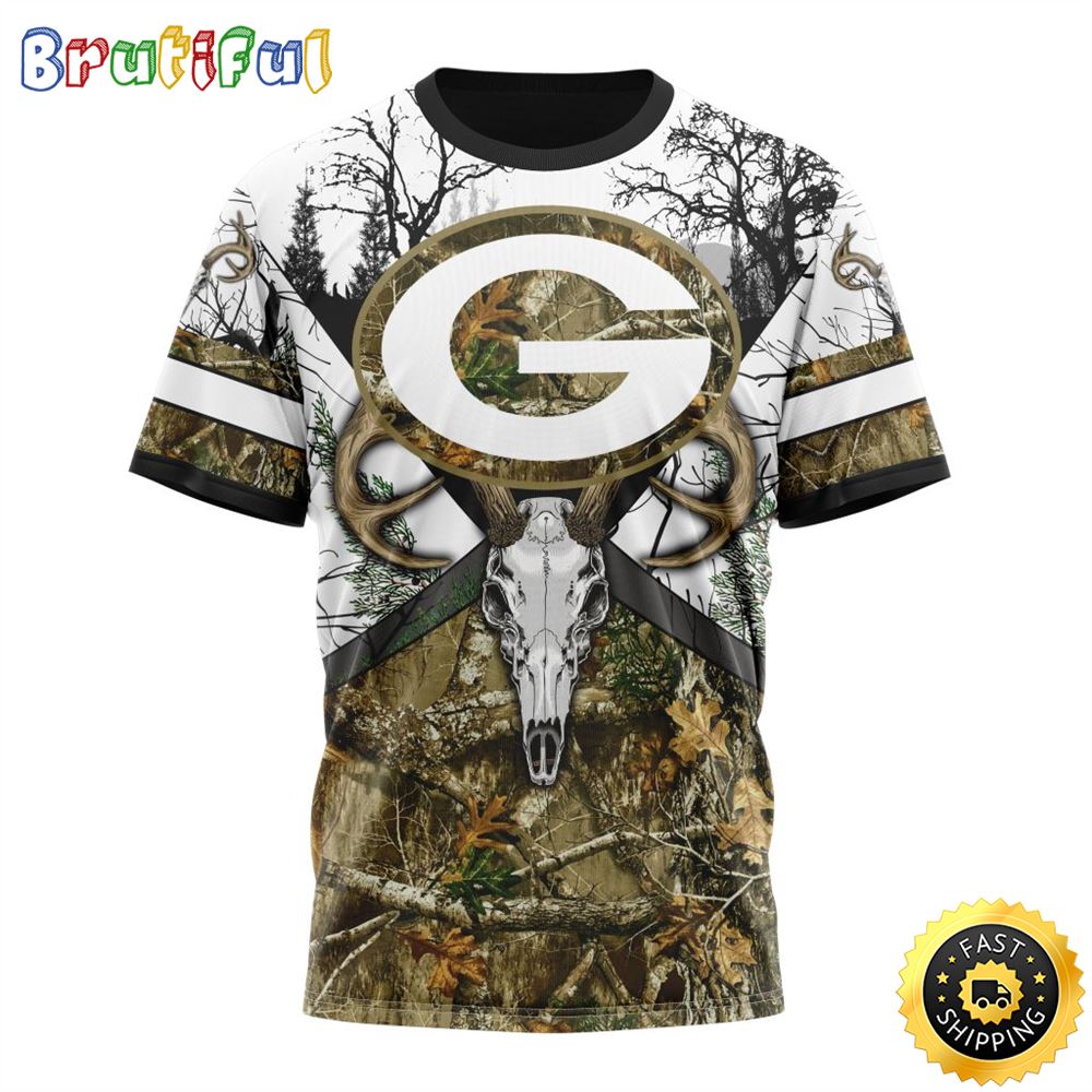 Green Bay Packers Nfl Football Smoke Deer 3D Hoodie Sweatshirt For Fans -  T-shirts Low Price