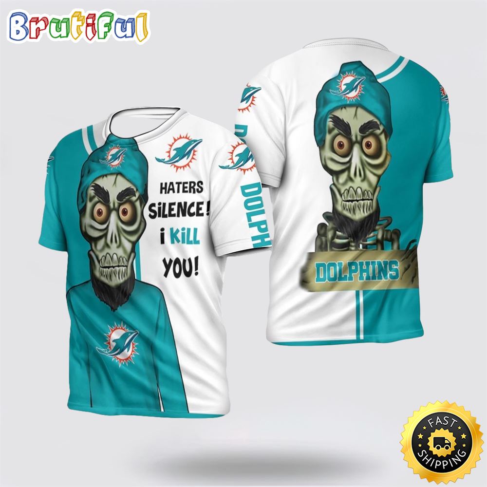 Miami Dolphins 3D Baseball Jersey Shirt - Bring Your Ideas