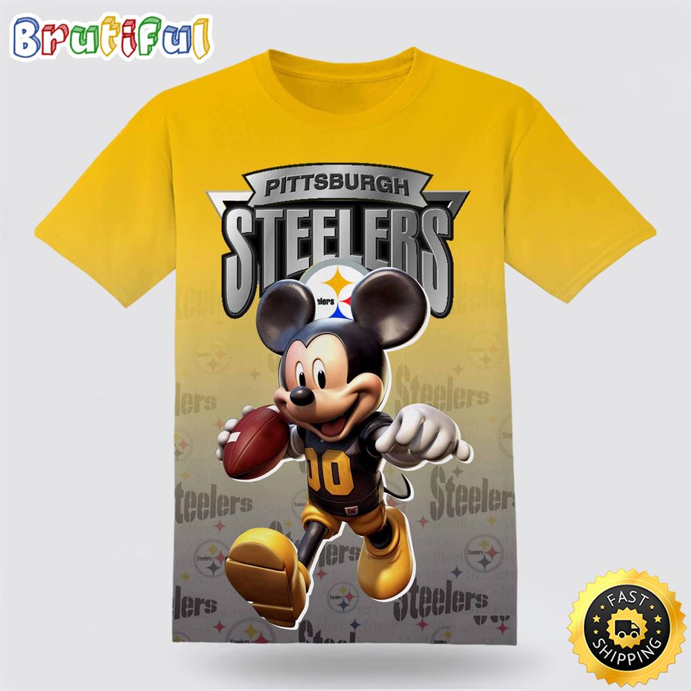 Pittsburgh Steelers 3d Hoodies Nfl Football Model 65