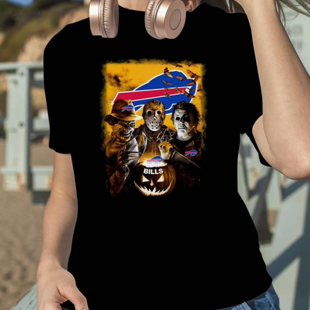 Buffalo Bills Shirt Michael Myers Freddy Krueger Jason Voorhees