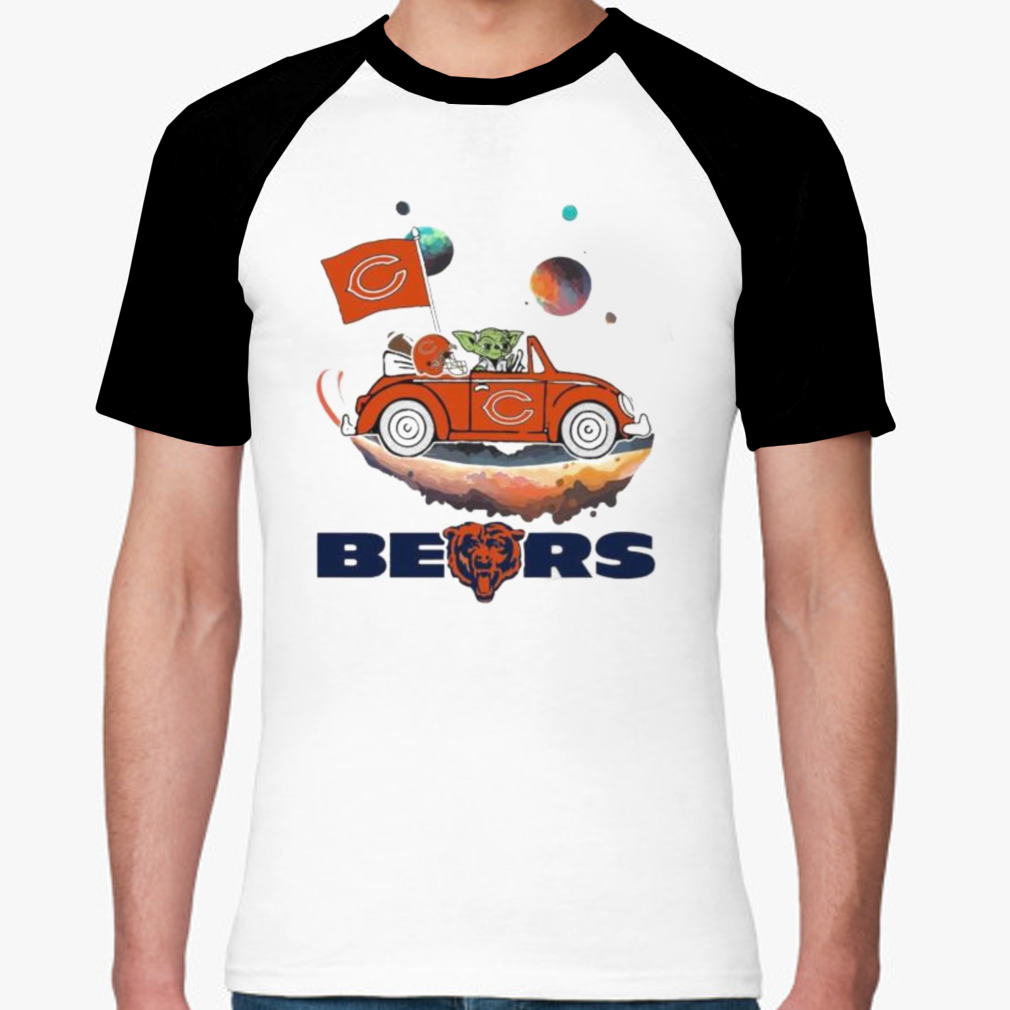 Official chicago bears master yoda driving car universe star wars