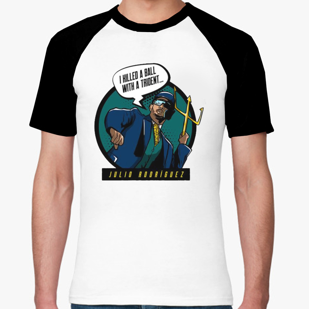 Julio Rodriguez Trident Seattle Mariners I killed a ball with a trident  shirt - Dalatshirt