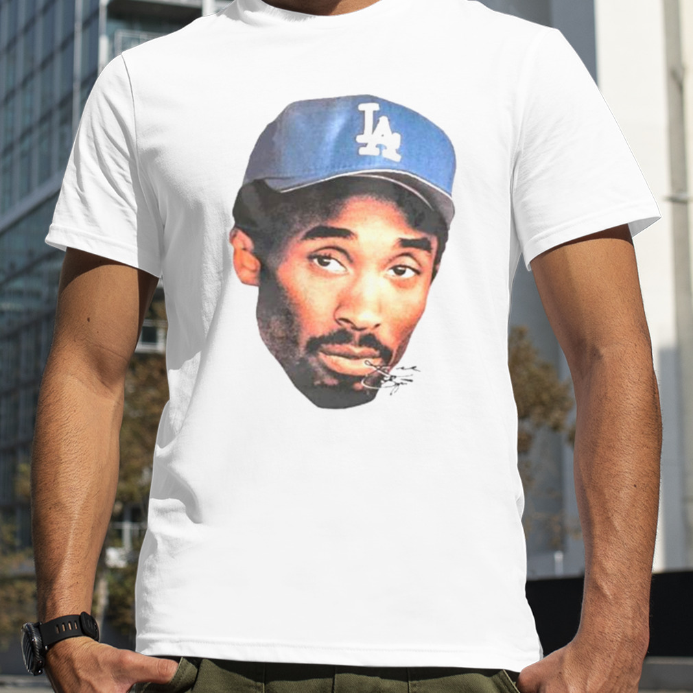 Kobe Bryant Los Angeles Dodgers Hat Signature Shirt - Peanutstee