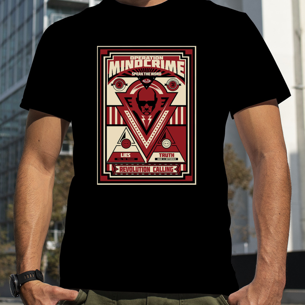 Operation Mindcrime - Revolution Calling T-Shirt