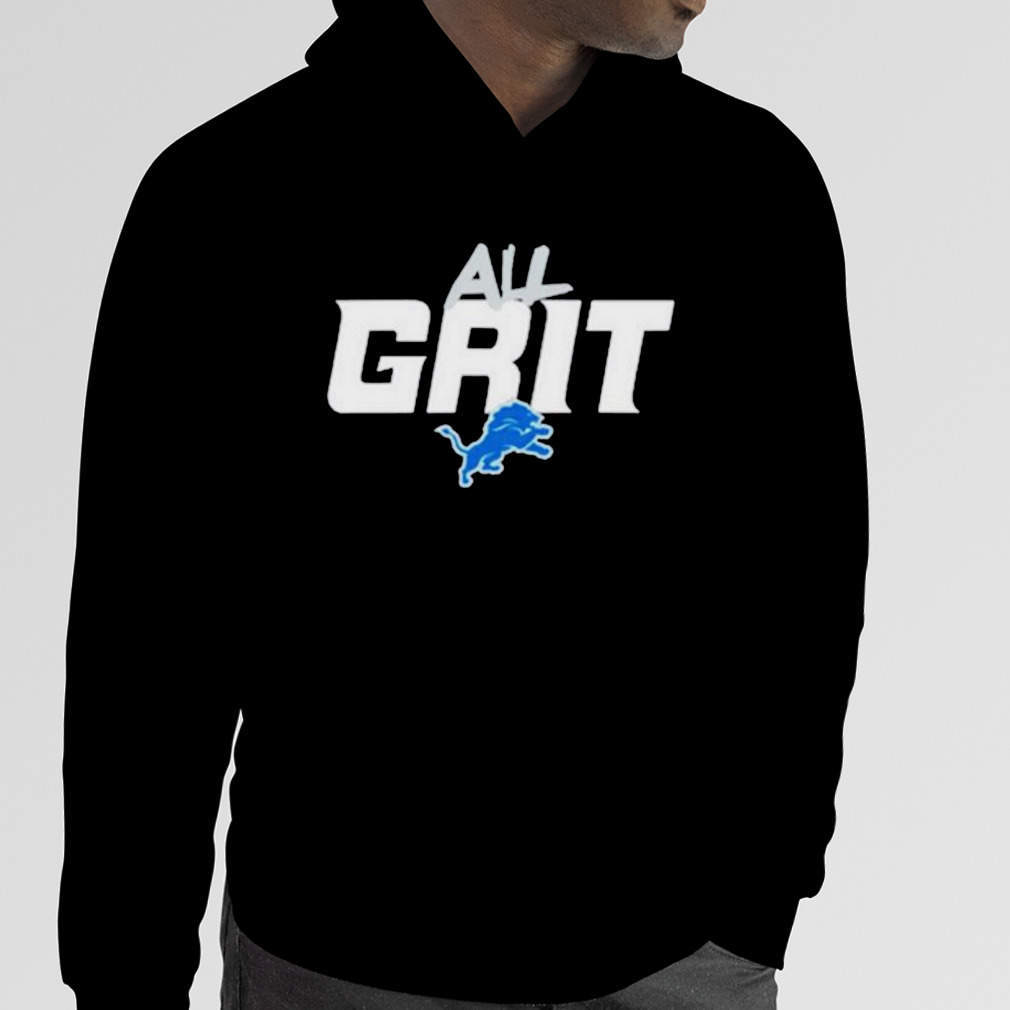 All Grit Detroit Lions Hoodie -  Worldwide Shipping