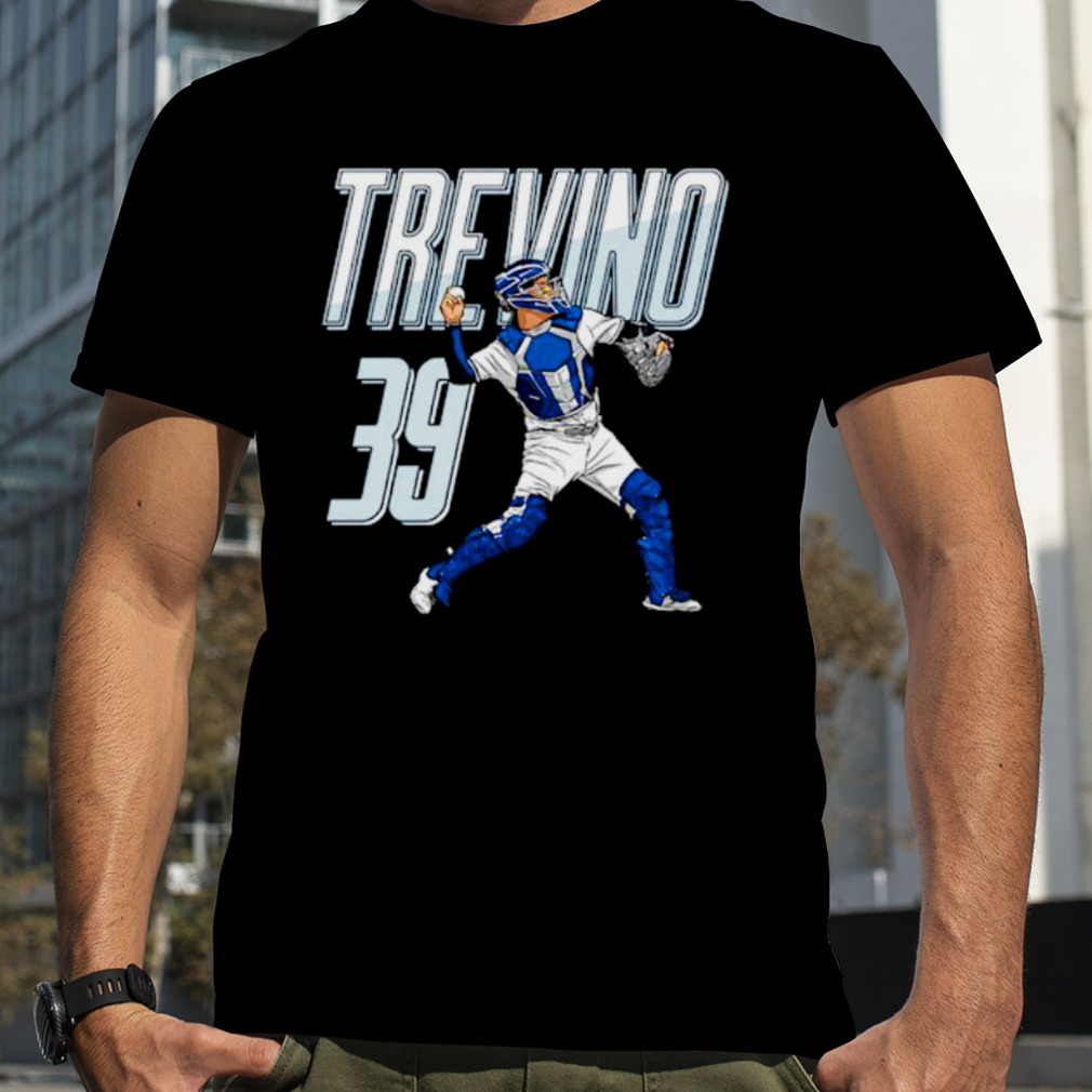 Jose Trevino 39 Name & Number Mlbpa Yankees Baseball Shirt