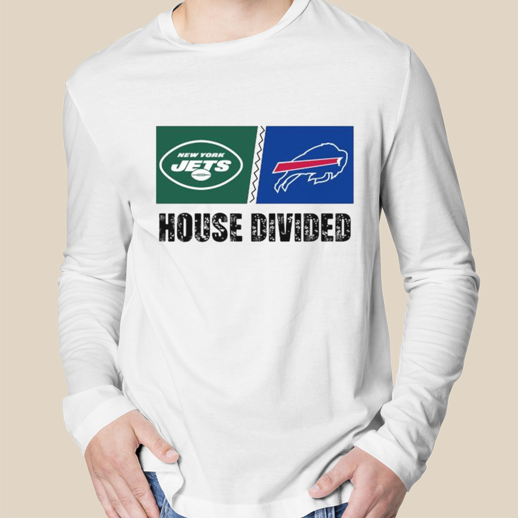 New York Jets Vs Buffalo Bills House Divided Shirt - Hersmiles