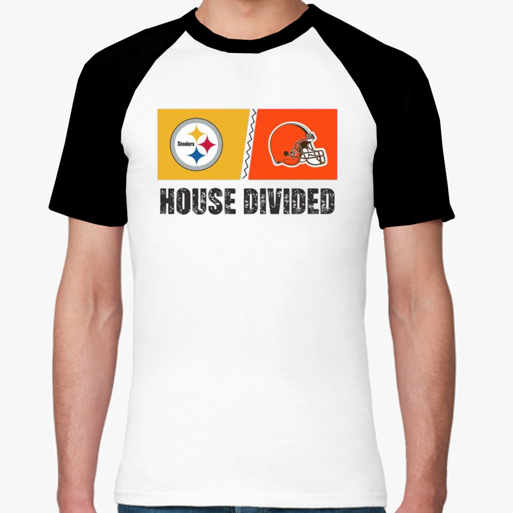 Pittsburgh Steelers Vs Cleveland Browns House Divided Shirt