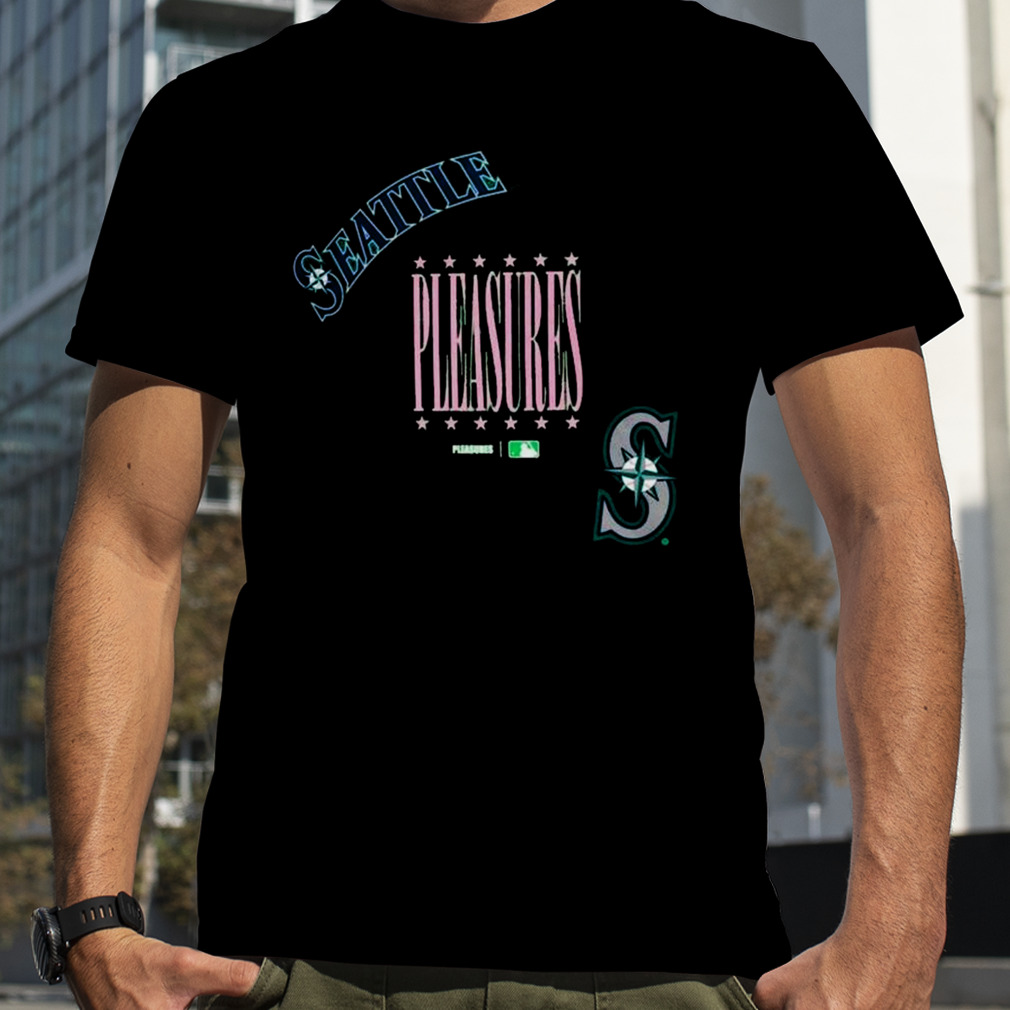 Men's Pleasures Green Seattle Mariners Repurpose T-Shirt Size: Small