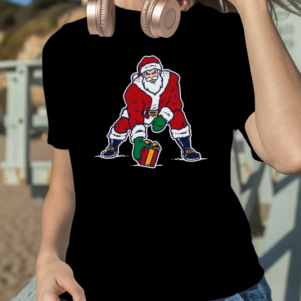 Old School Patriots Santa Logo Shirt