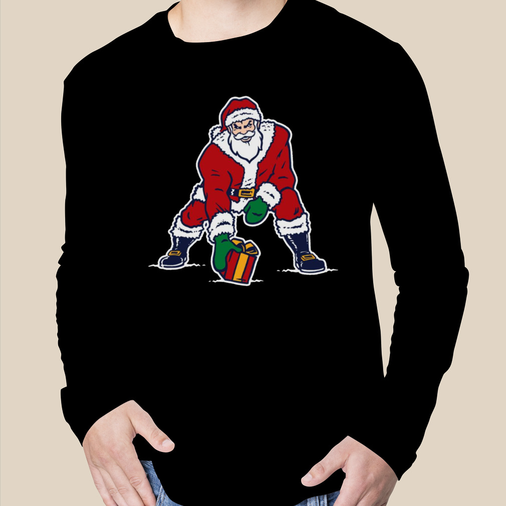 Old School Patriots Santa Logo Shirt