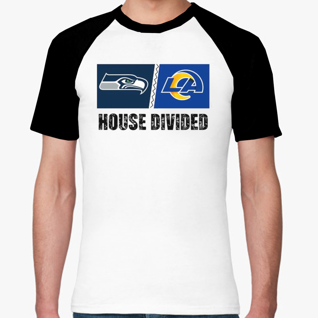 Seattle Seahawks Vs Los Angeles Rams House Divided Shirt - Peanutstee