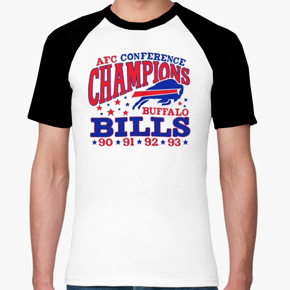 Afc Conference Champions Buffalo Bills 90 91 92 93 Shirt - Peanutstee