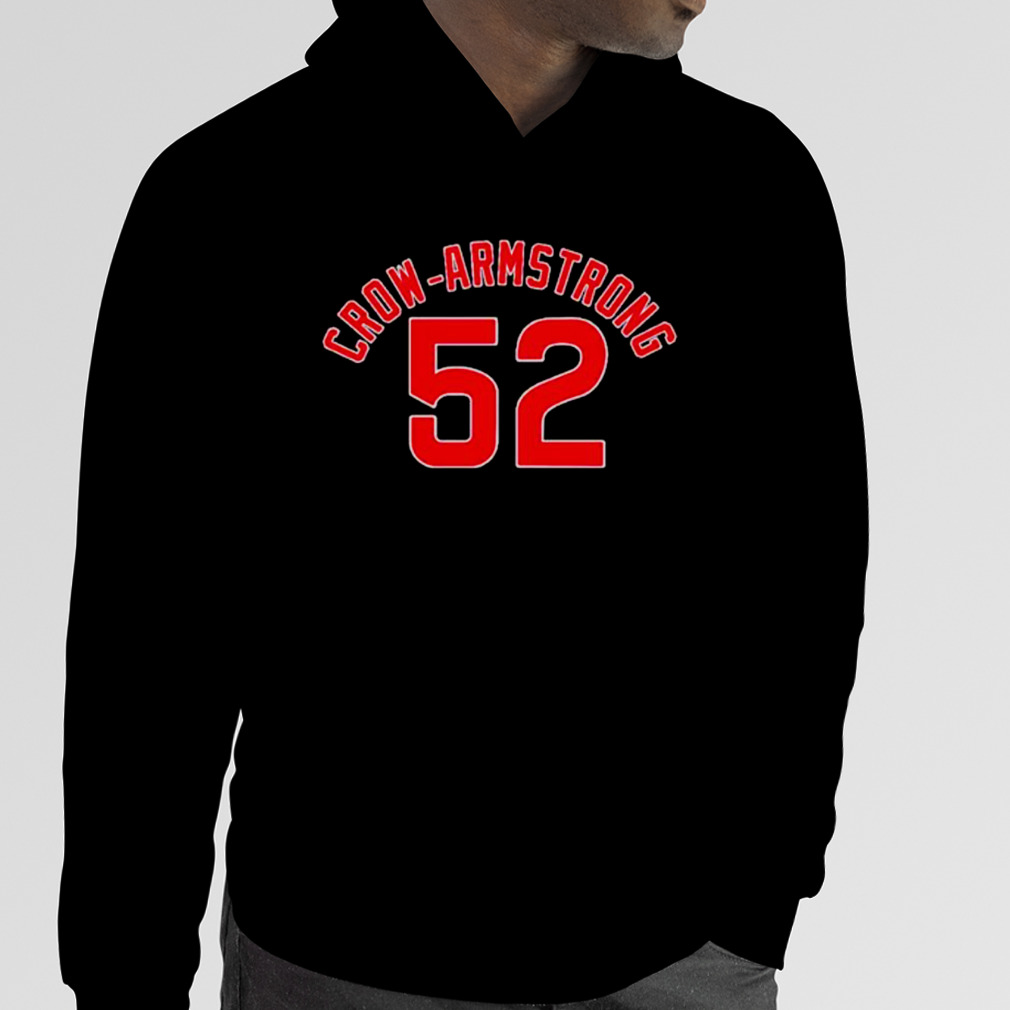 Mlb jersey numbers crow armstrong 52 shirt, hoodie, sweater, long