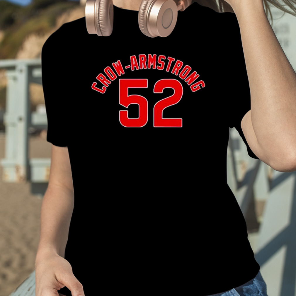 Mlb jersey numbers crow armstrong 52 shirt, hoodie, sweater, long