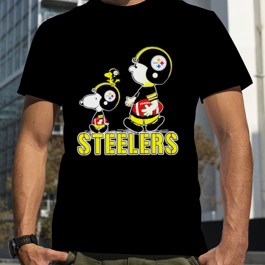 Pittsburgh Steelers Snoopy and Charlie Brown Peanuts 2023 shirt - Limotees