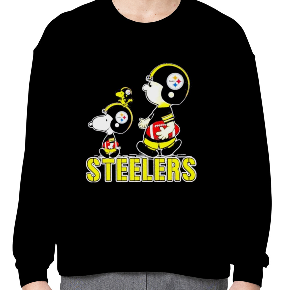 Pittsburgh Steelers Snoopy and Charlie Brown Peanuts 2023 shirt - Limotees