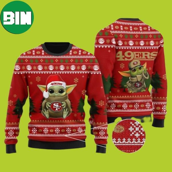 Baby Yoda San Francisco 49ers Ugly Sweater