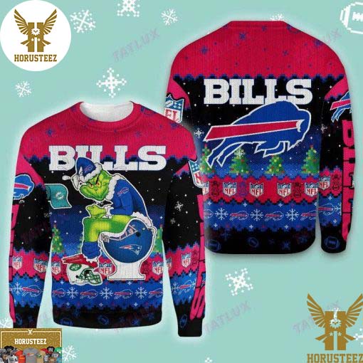 Buffalo Bills Christmas Grinch Ugly Christmas Sweater Bills Christmas  Sweater - T-shirts Low Price