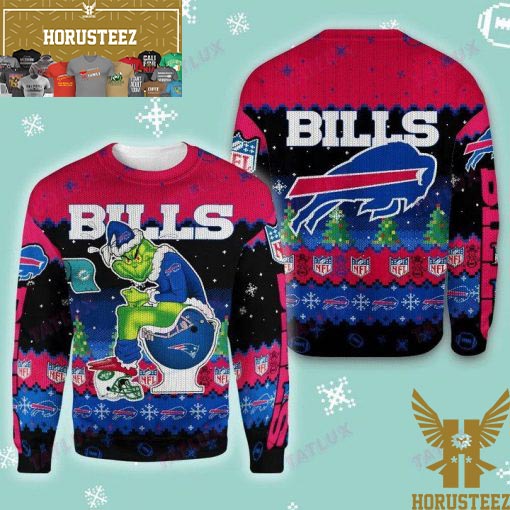 Buffalo Bills NFL Stitch New Ugly Christmas Sweater For Men And