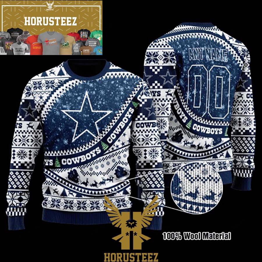 Dallas Cowboys Knitting Pattern Ugly Christmas Sweater