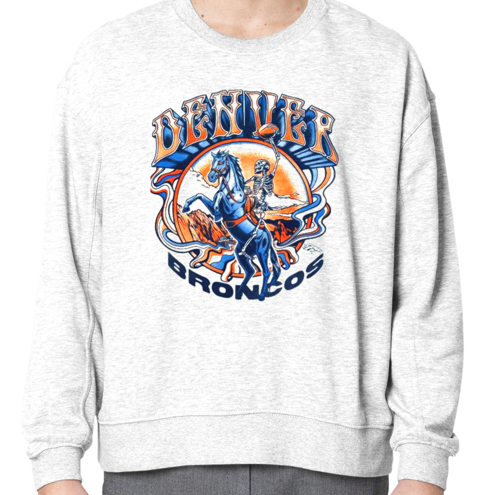 Grateful Dead Homage Denver Broncos T-Shirt