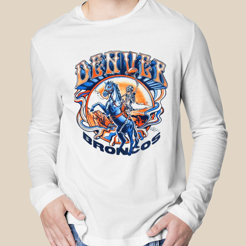 Grateful Dead Homage Denver Broncos T-Shirt