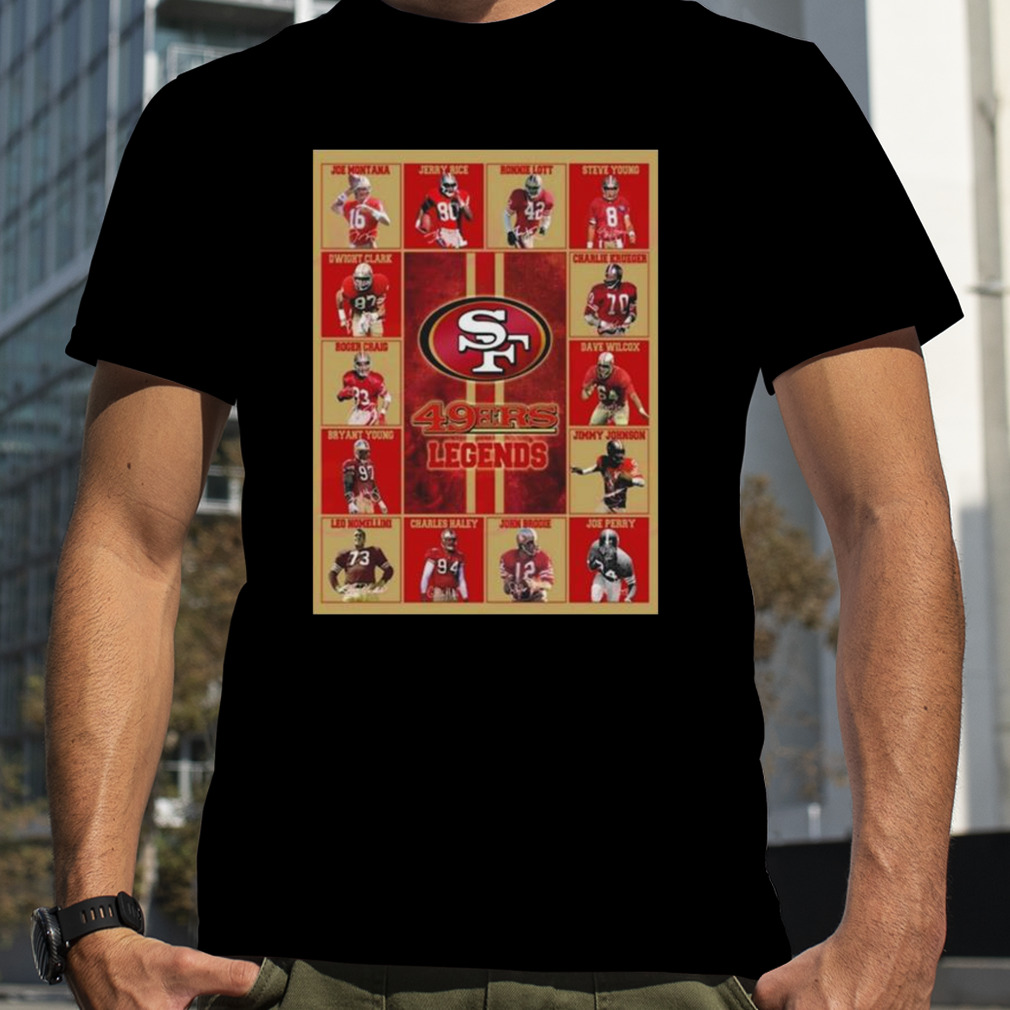 San Francisco 49ers legends signatures 2023 T shirt, hoodie, sweater and  long sleeve