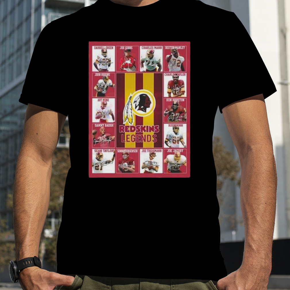 Washington Redskins Legends Signatures shirt, hoodie, sweater, longsleeve  t-shirt