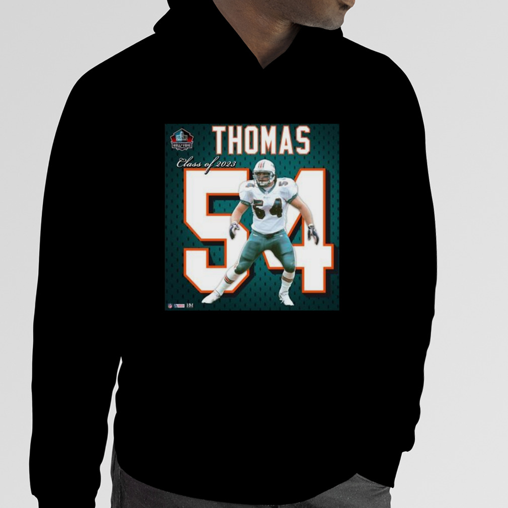 Dolphins Zach Thomas Class Of 2023 Hall Of Fame Impact Jersey