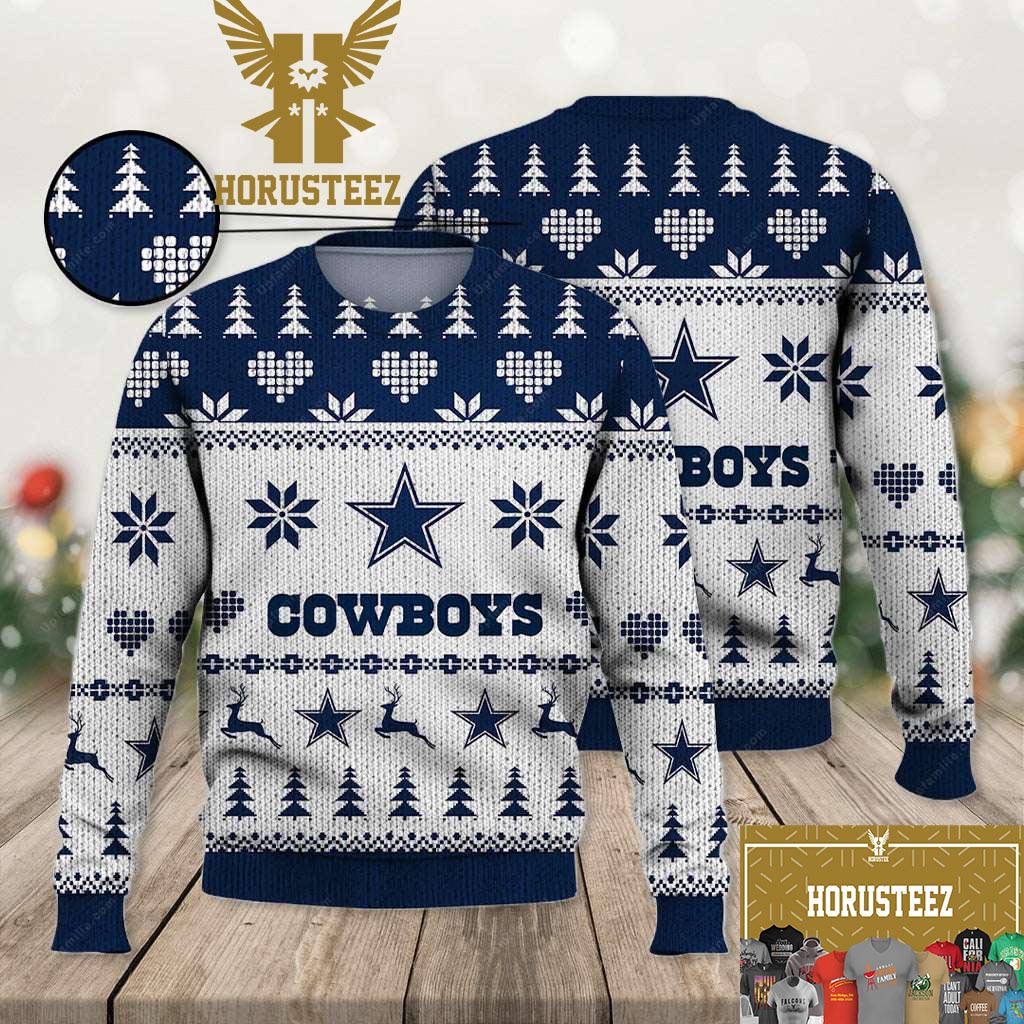 Dallas Cowboys Snoopy Charlie Brown Cowboys Ideas Ugly Christmas Sweater -  Freedomdesign