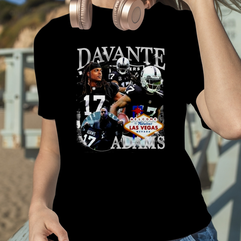 Davante Adams Shirt Vintage Las Vegas Raiders 17 - Anynee