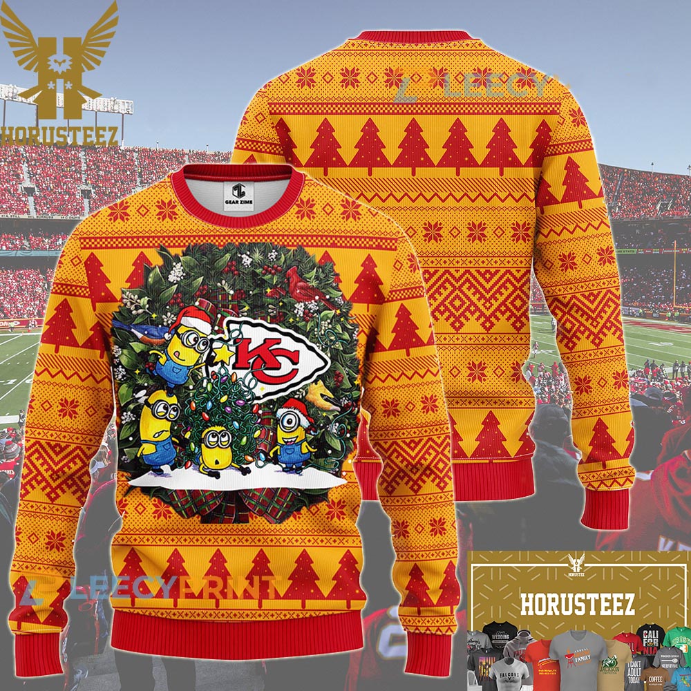 Houston Astros Minion Christmas Ugly Sweater