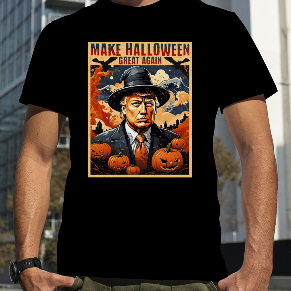 Trump Mugshot Trump Make Halloween Great Again Halloween 2023 shirt