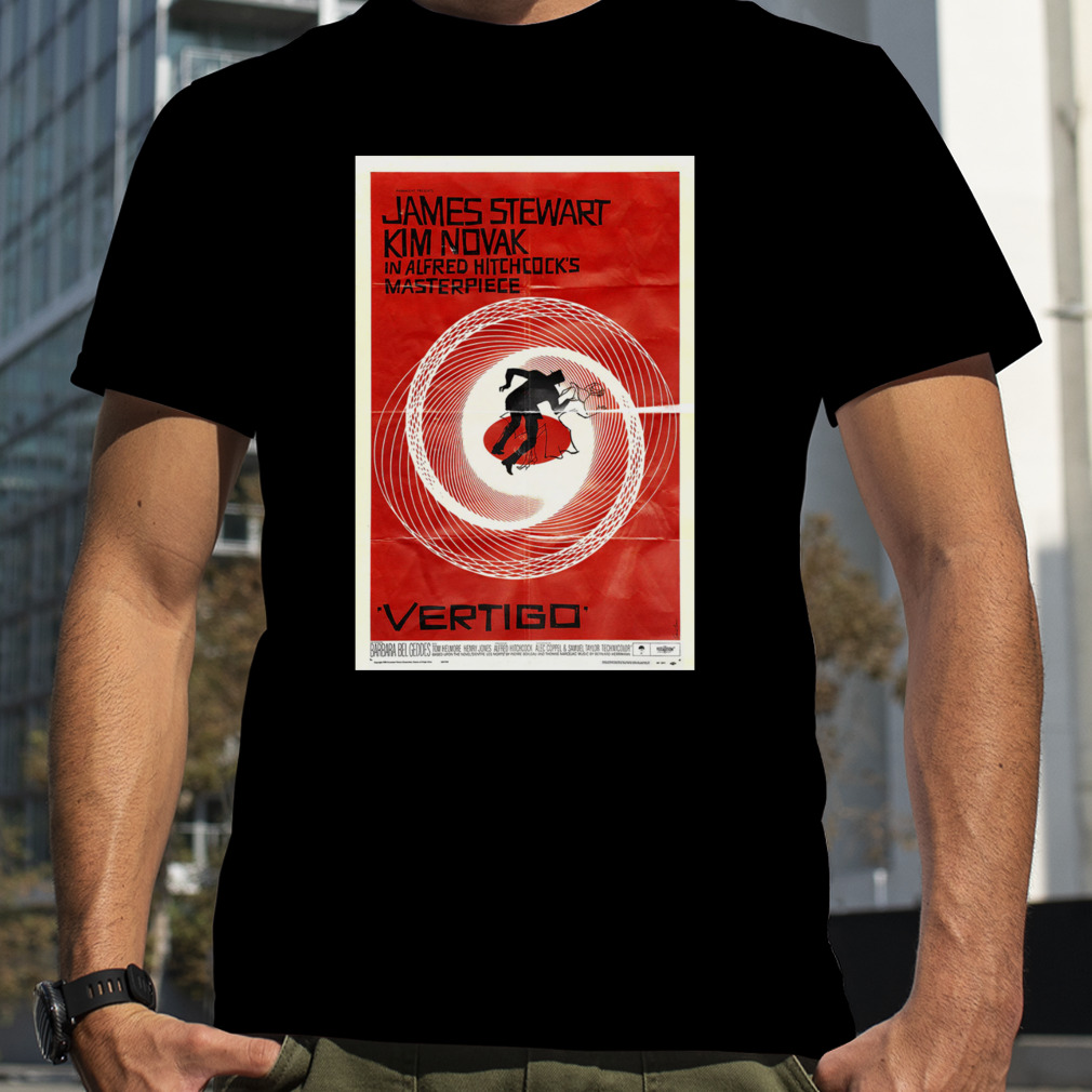 Vintage Vertigo Movie Poster T-Shirt