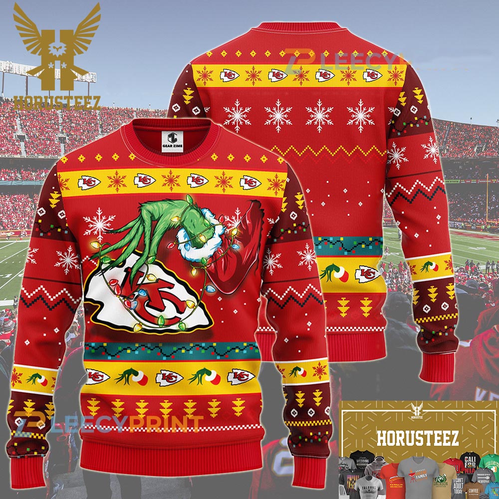 Kansas City Chiefs Cool Christmas Gift Ugly Christmas Sweater -  Freedomdesign