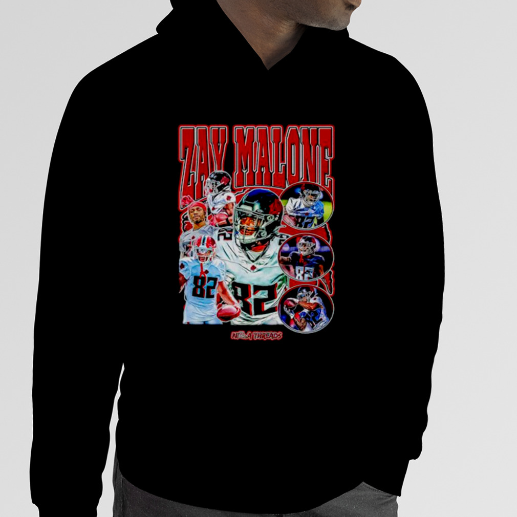 Zay Malone Atlanta Falcons vintage shirt, hoodie, sweatshirt and tank top