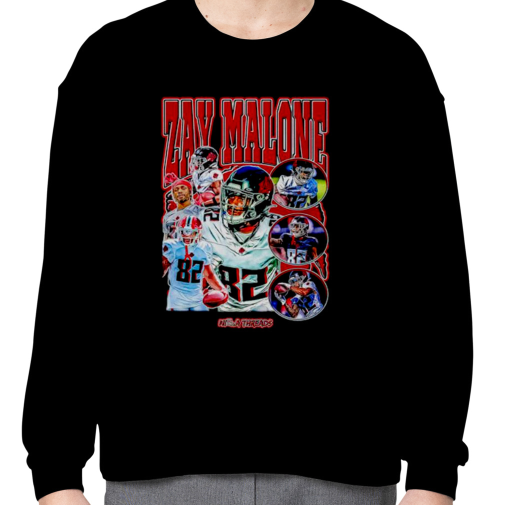 Zay Malone Atlanta Falcons vintage shirt, hoodie, sweatshirt and tank top