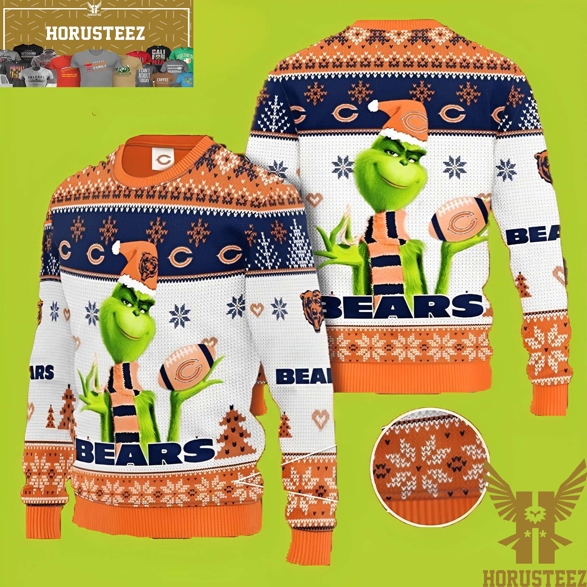 Chicago Bears Hawaiian shirt 3D gift for fan 