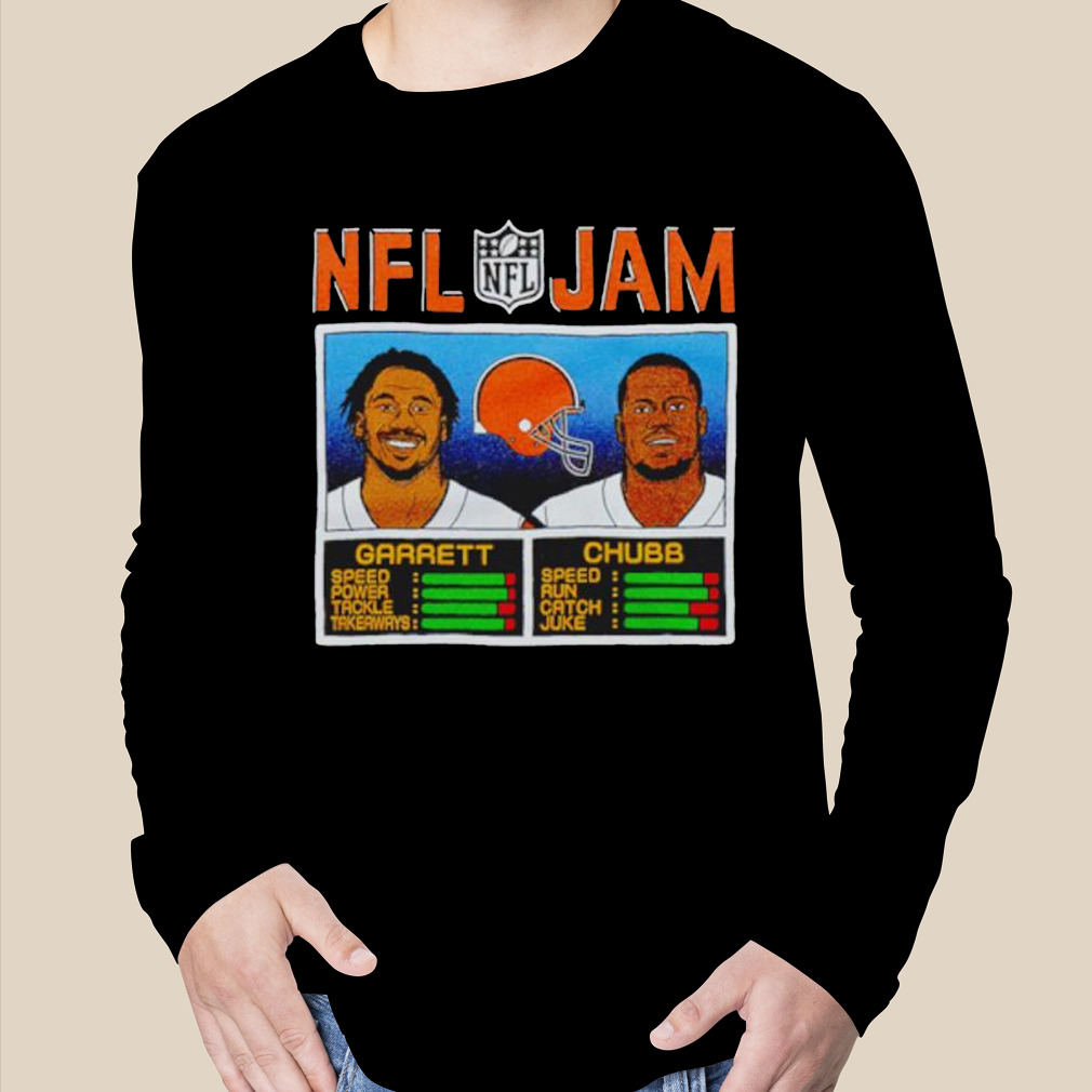 NFL Jam Myles Garrett And Nick Chubb Cleveland Browns shirt
