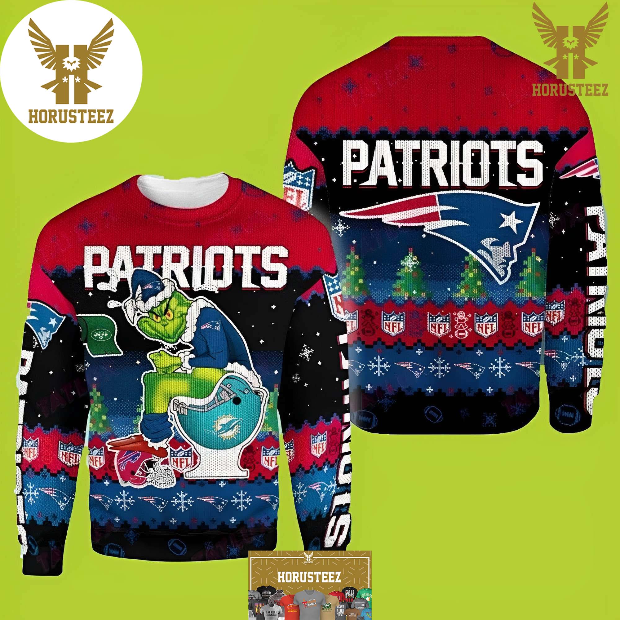 NFL Pittsburgh Steelers X Grinch Christmas Ugly Sweater