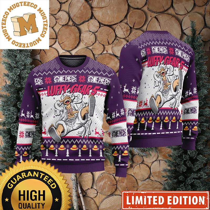 Minnesota Vikings Logo Knitted Funny DJ Santa Ugly Christmas