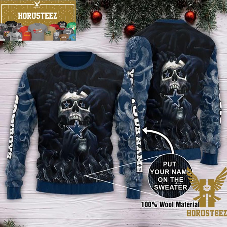 Personalized Dallas Cowboys Ugly Sweater - T-shirts Low Price