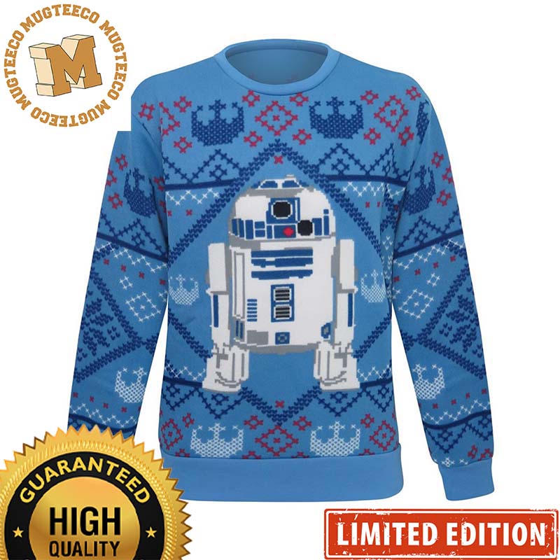 Star Wars R2-D2 Cozy R2 Knitting Christmas Ugly Sweater