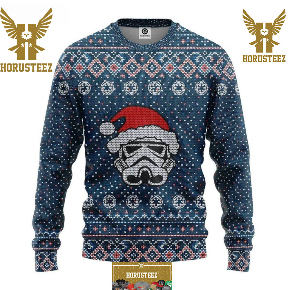 Stormtrooper Galactic Republic Pattern Star Wars Funny Christmas Ugly Sweater