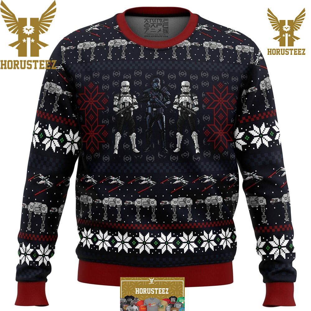 Wrath of the Empire Rogue One Star Wars Funny Christmas Ugly Sweater