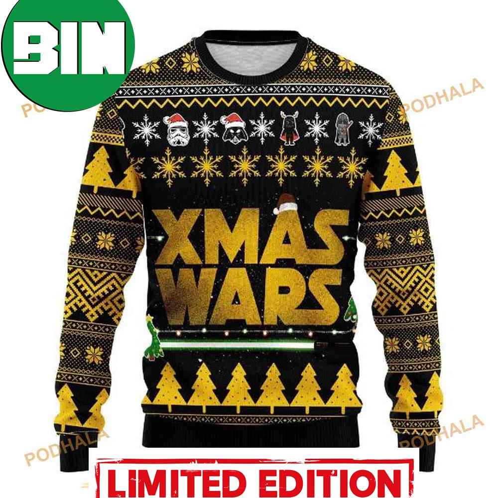 XMas Wars Funny Star Wars Quote Ugly Christmas Sweater