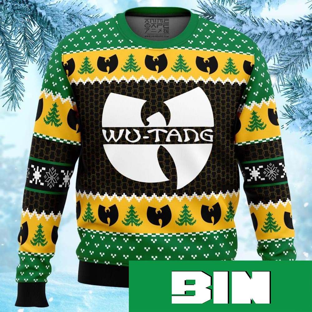 Yah It's Christmas Time Yo Wu Tang Clan 3D Gift For Men And Women Xmas Ugly Sweater